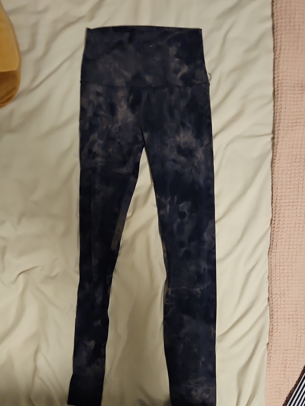 lululemon athletica Navy Tie-Dye High-Rise Leggings